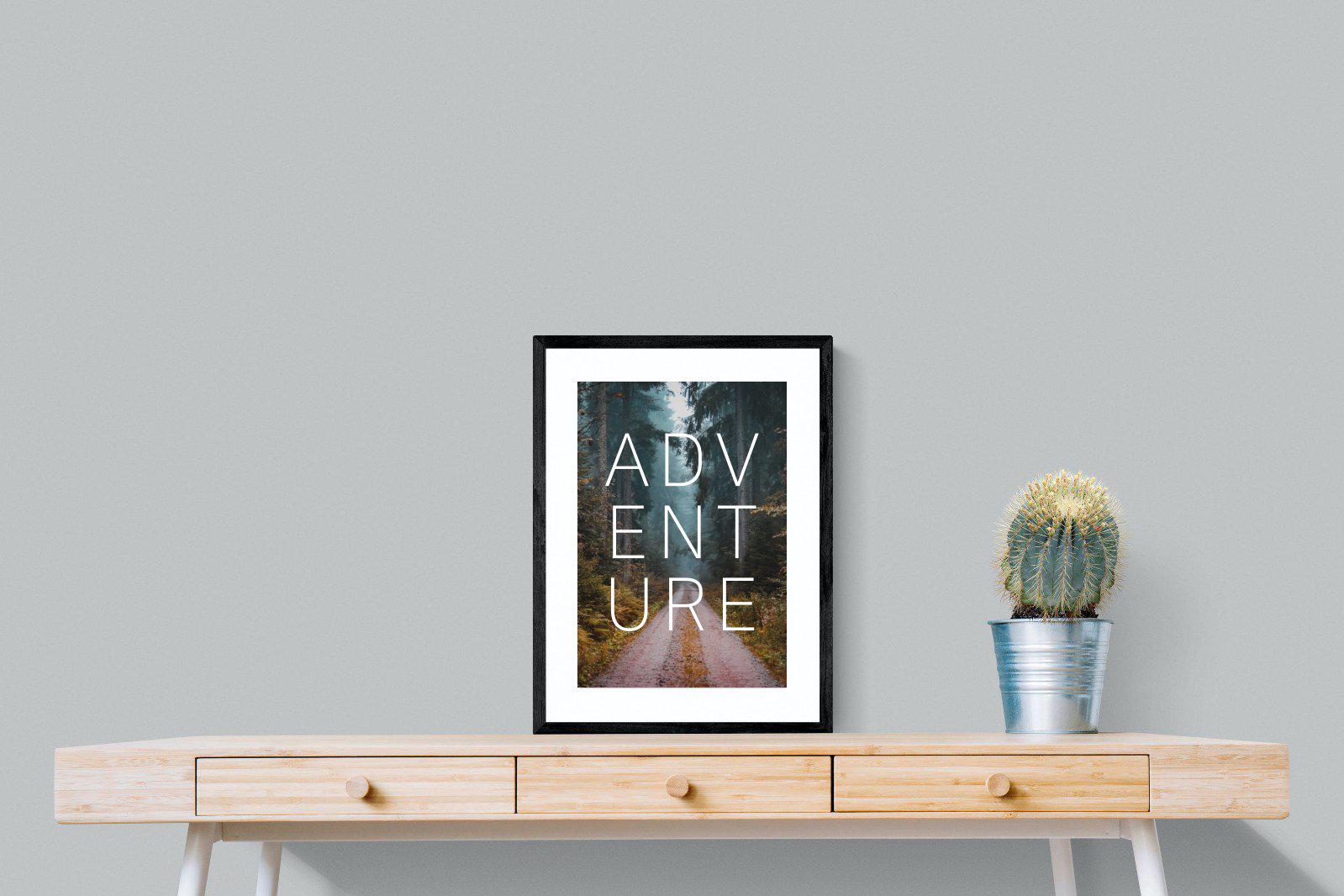 Adventure-Wall_Art-45 x 60cm-Framed Print-Black-Pixalot