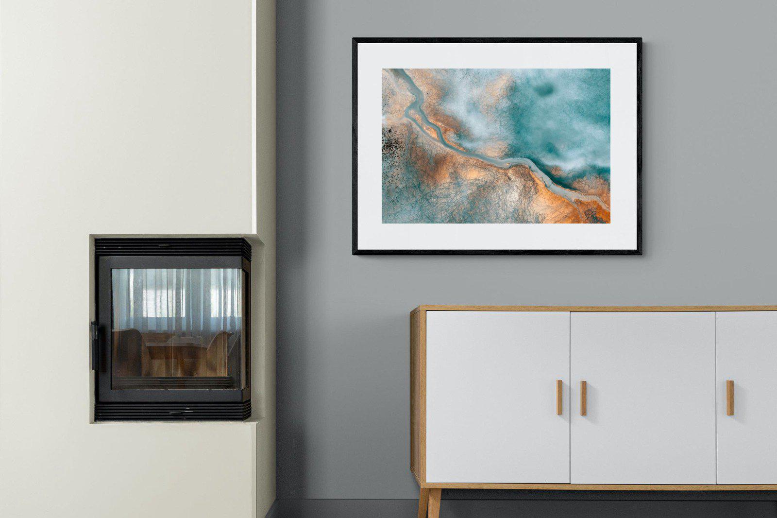 Art By Nature-Wall_Art-100 x 75cm-Framed Print-Black-Pixalot