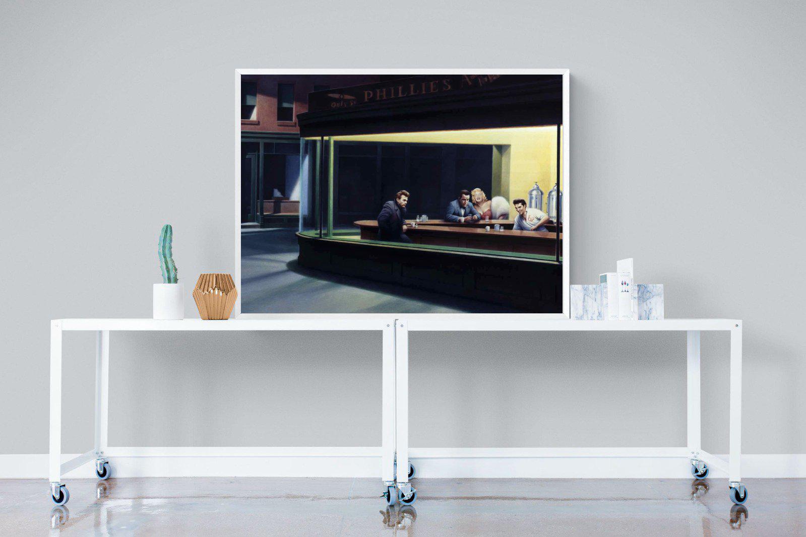 Boulevard of Broken Dreams-Wall_Art-120 x 90cm-Mounted Canvas-White-Pixalot