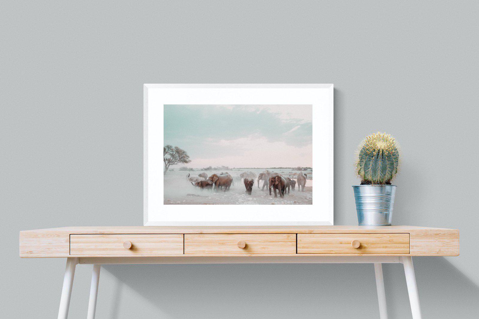 Etosha-Wall_Art-80 x 60cm-Framed Print-White-Pixalot