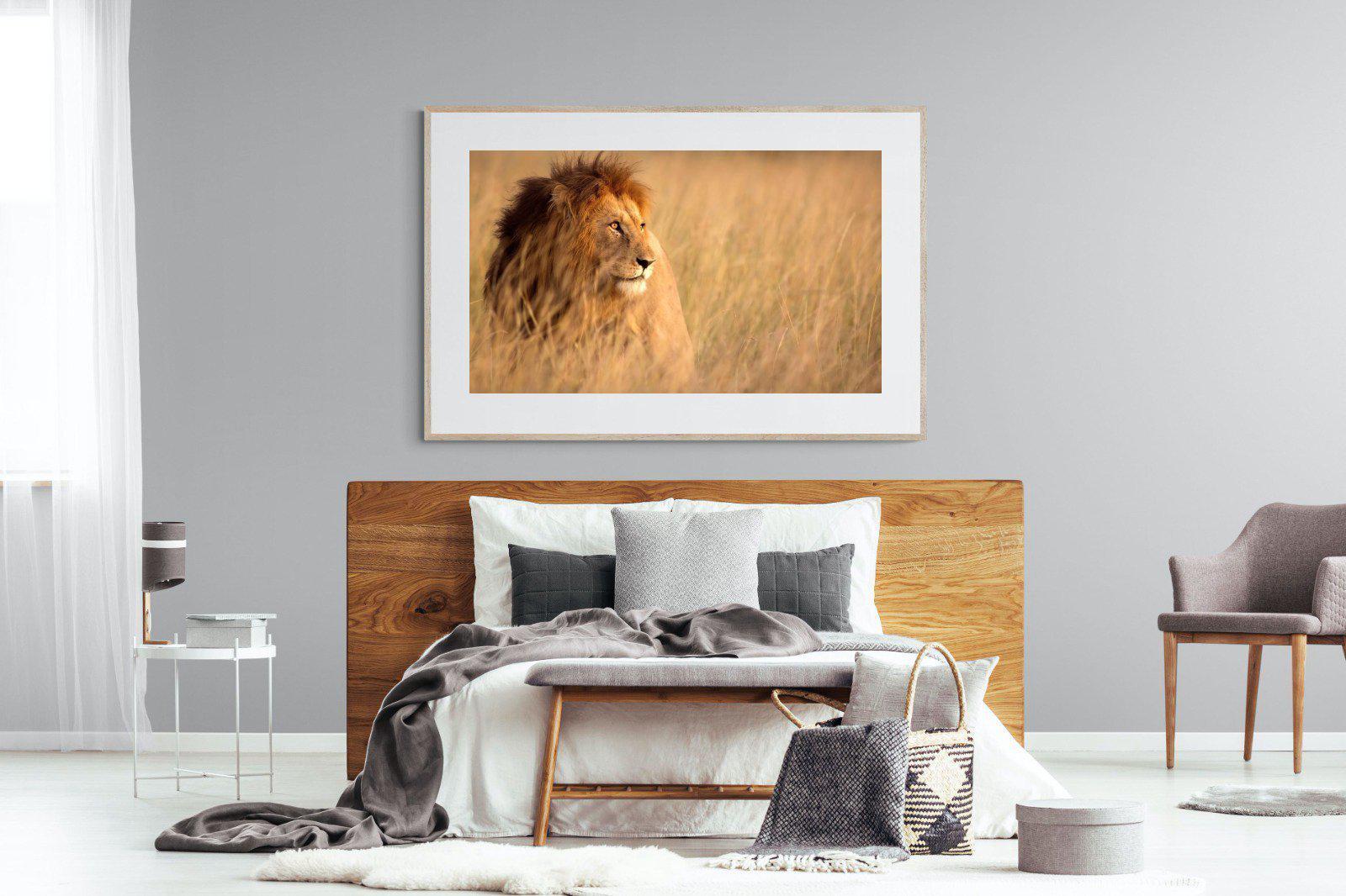 King-Wall_Art-150 x 100cm-Framed Print-Wood-Pixalot