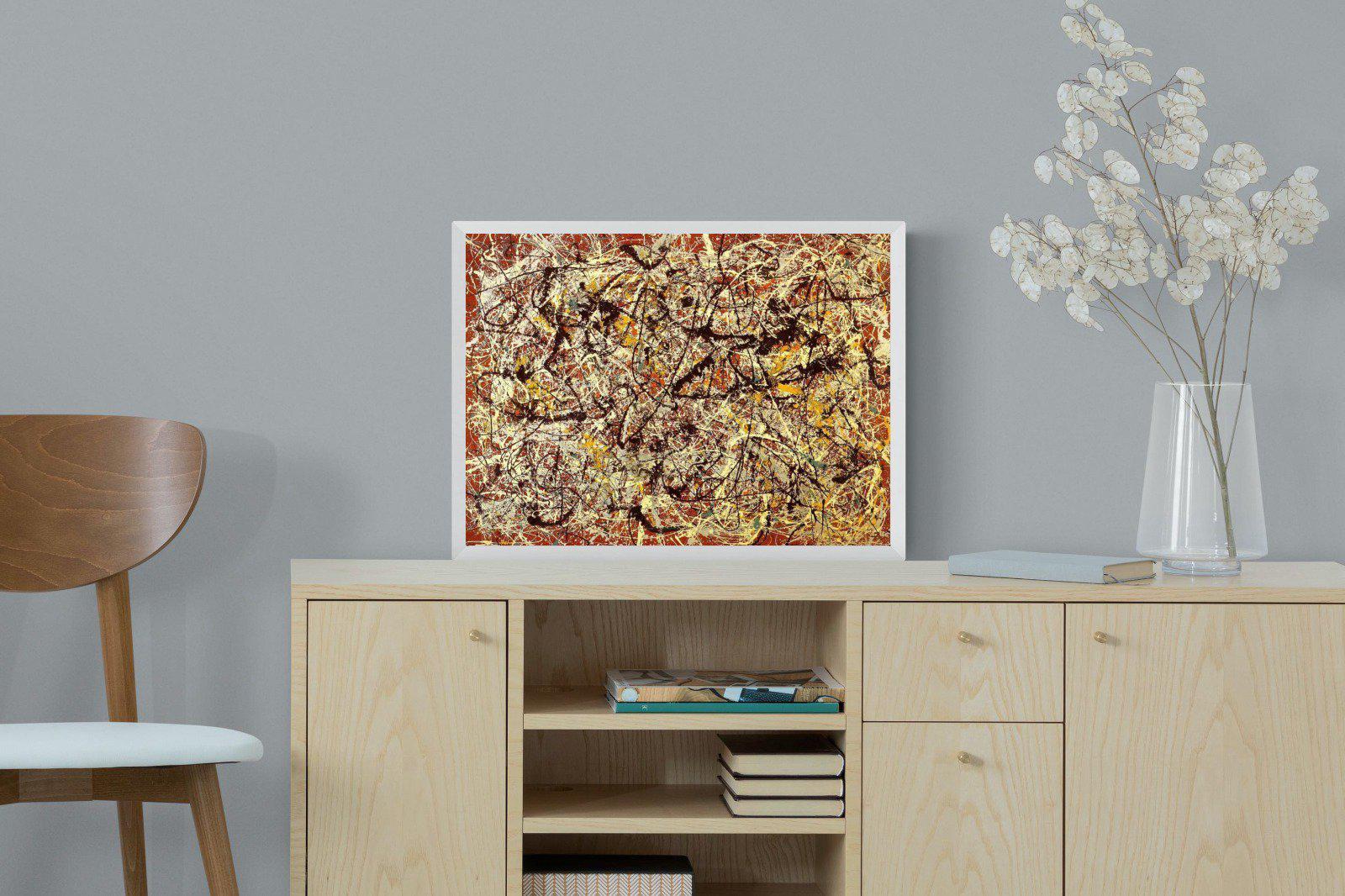 Mural on Indian Red Ground-Wall_Art-60 x 45cm-Mounted Canvas-White-Pixalot