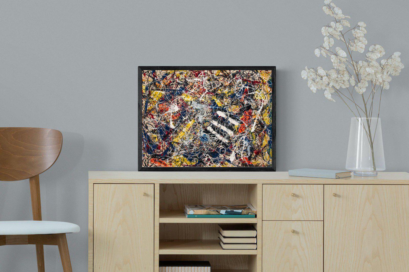 Number-17A-Wall_Art-60 x 45cm-Mounted Canvas-Black-Pixalot