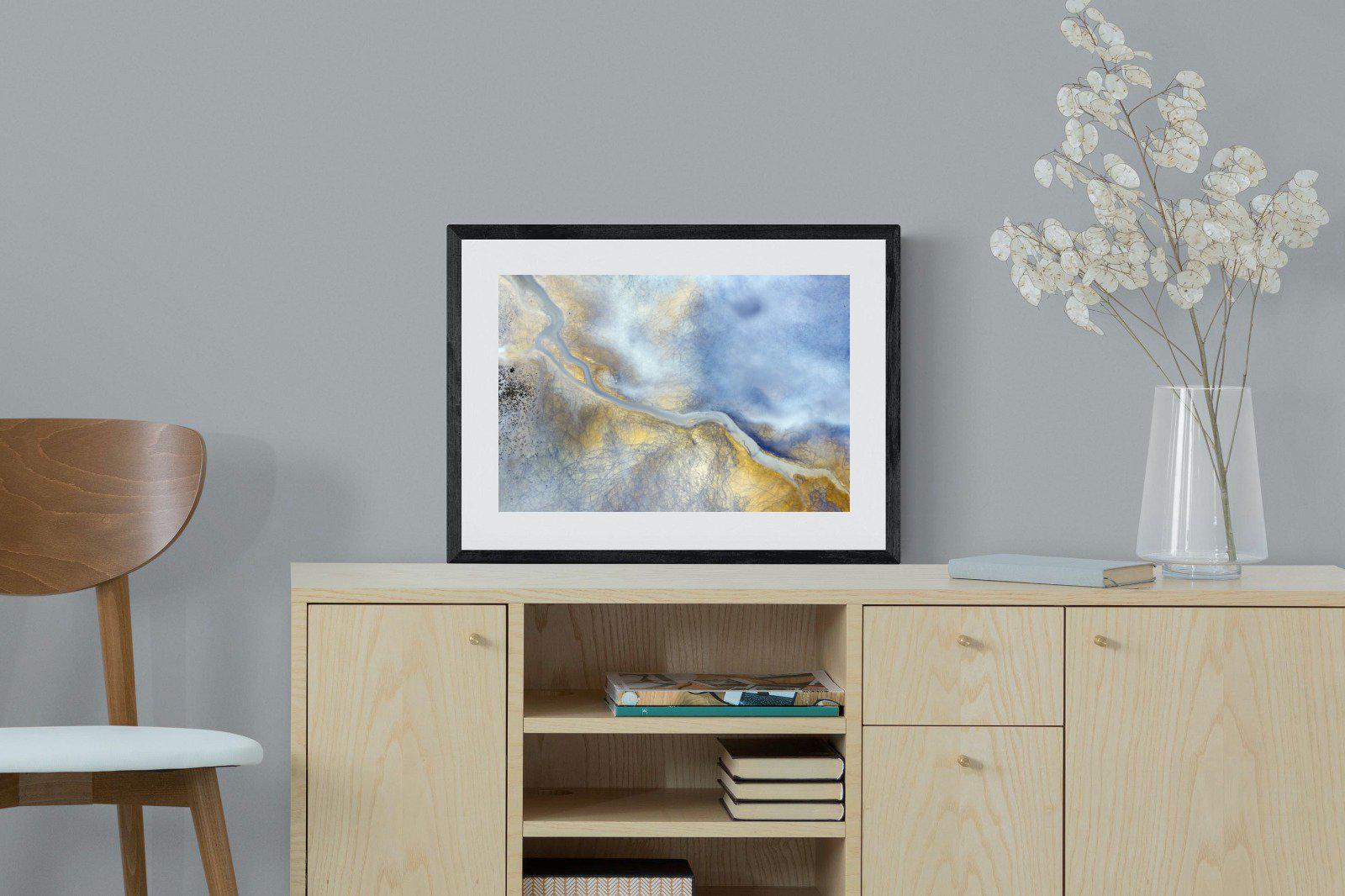 Paved With Gold-Wall_Art-60 x 45cm-Framed Print-Black-Pixalot