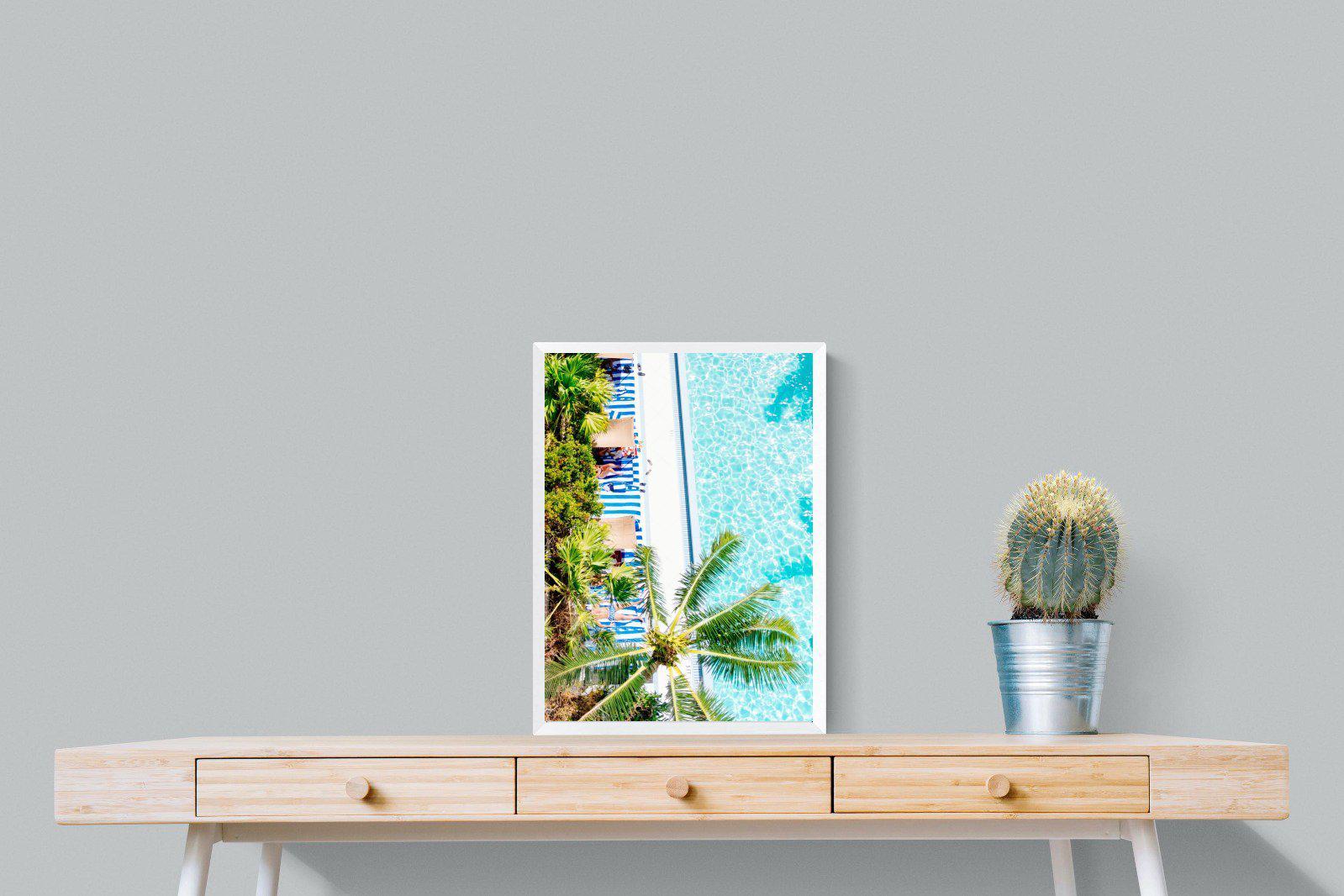 Poolside-Wall_Art-45 x 60cm-Mounted Canvas-White-Pixalot