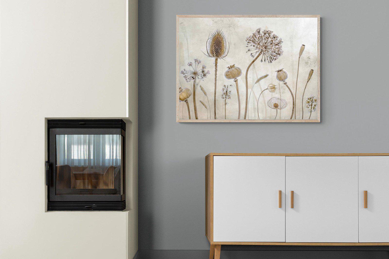 Seed Pods-Wall_Art-100 x 75cm-Mounted Canvas-Wood-Pixalot