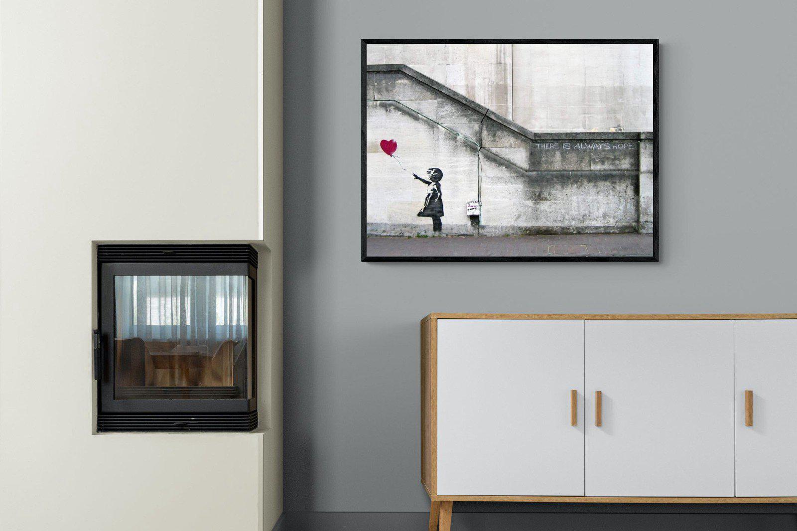 There is Always Hope-Wall_Art-100 x 75cm-Mounted Canvas-Black-Pixalot