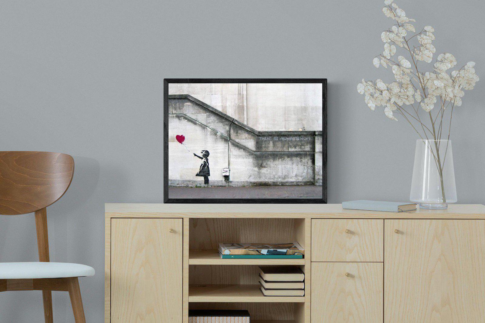 There is Always Hope-Wall_Art-60 x 45cm-Mounted Canvas-Black-Pixalot