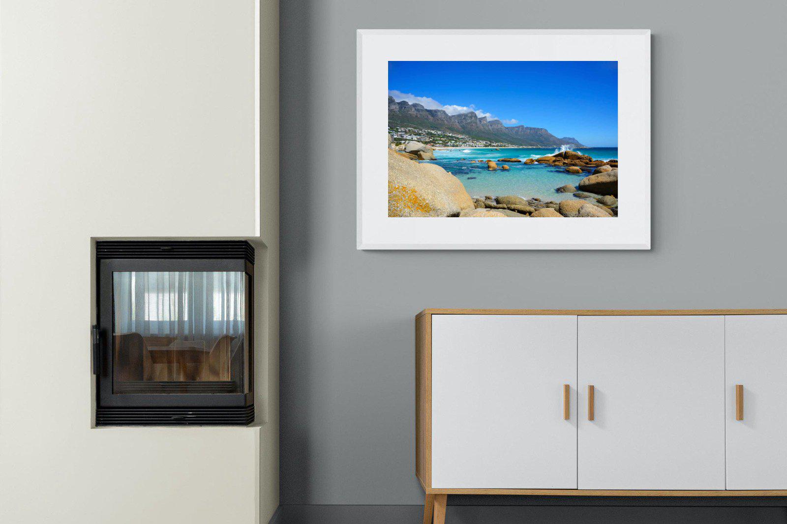 Twelve Apostles-Wall_Art-100 x 75cm-Framed Print-White-Pixalot