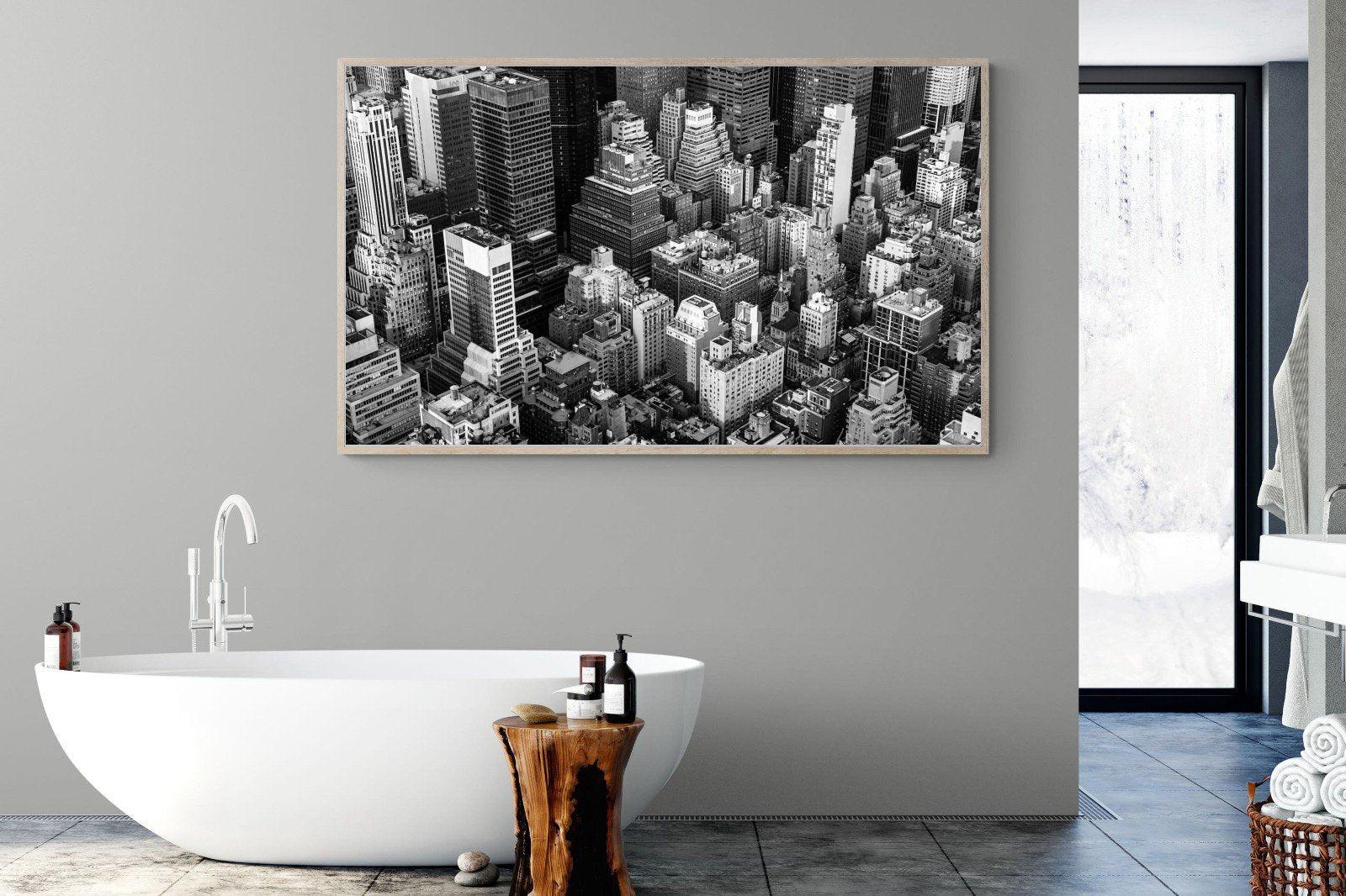 Vintage NYC-Wall_Art-180 x 110cm-Mounted Canvas-Wood-Pixalot