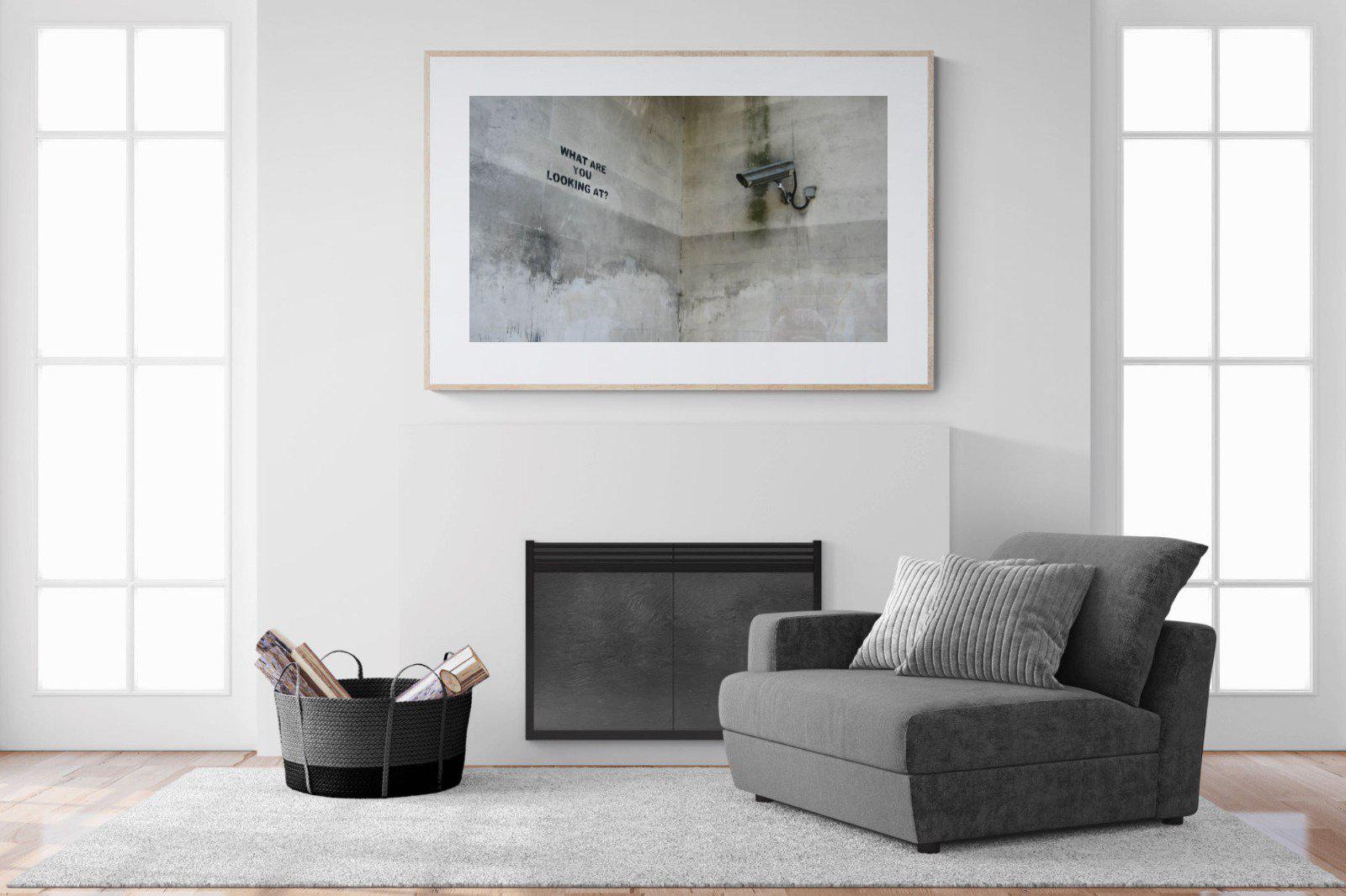 What Are You Looking At-Wall_Art-150 x 100cm-Framed Print-Wood-Pixalot